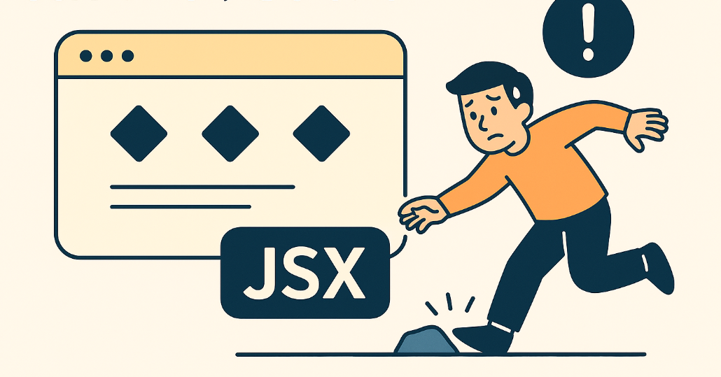 React JSX | つまずきポイント