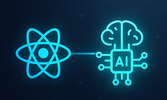 React × OpenAI API のイメージ画像
